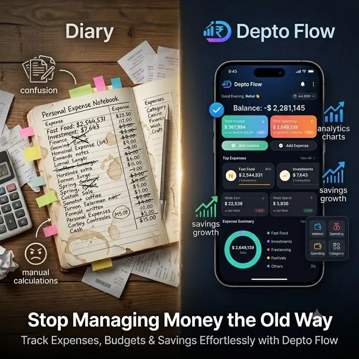 Diary vs DeptoFlow